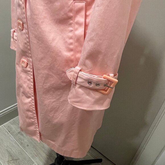 Apostrophe pink trench coat - Picture 6 of 10